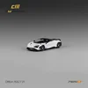 CM MODEL 1:64 765LT White with carbon hood White Diecast Model Car 6