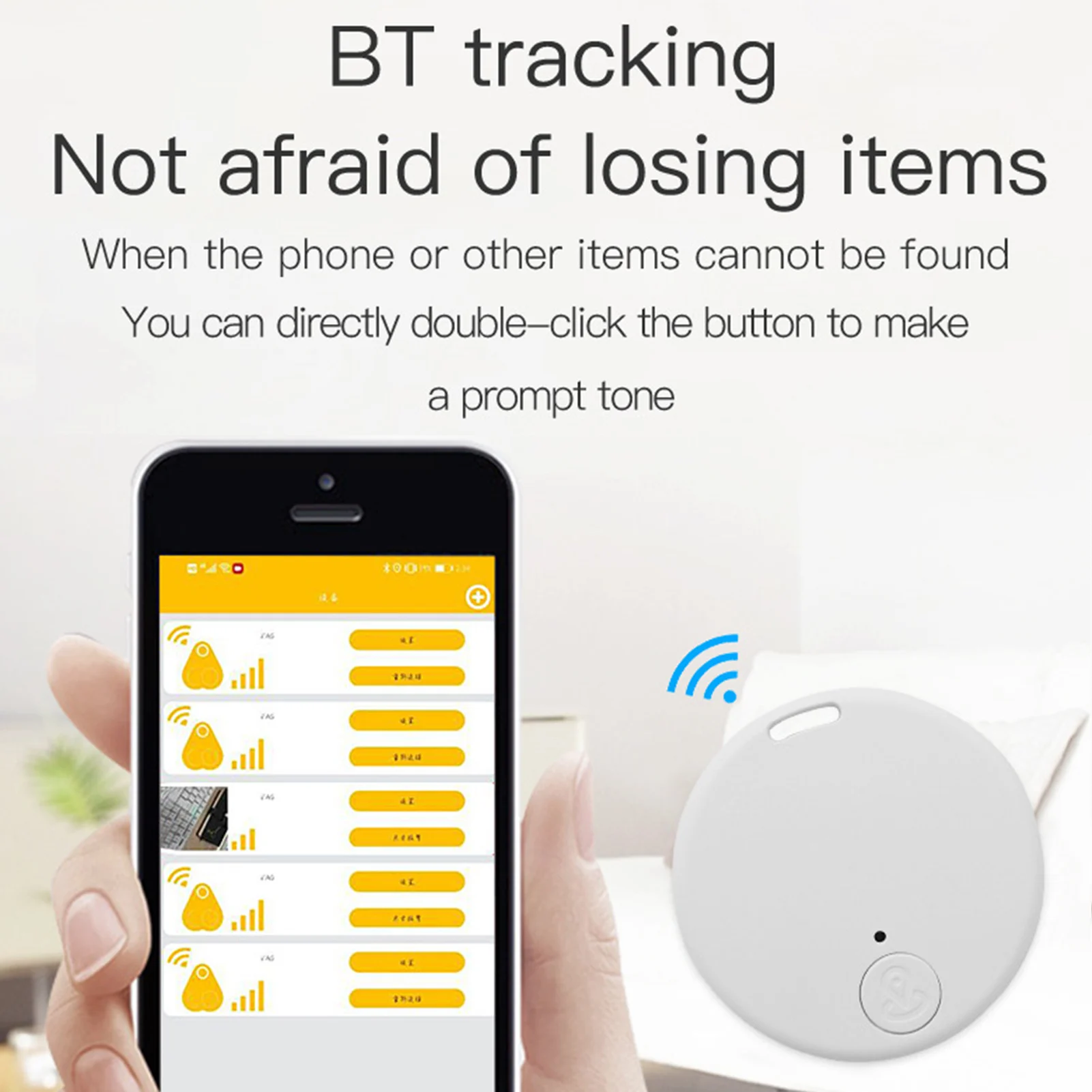 Mini Wireless GPS Tracker Anti-lost Anti-cheif Blue-tooth Whistle Real-time Positioning Smart Tag Locator Light Things Tracker