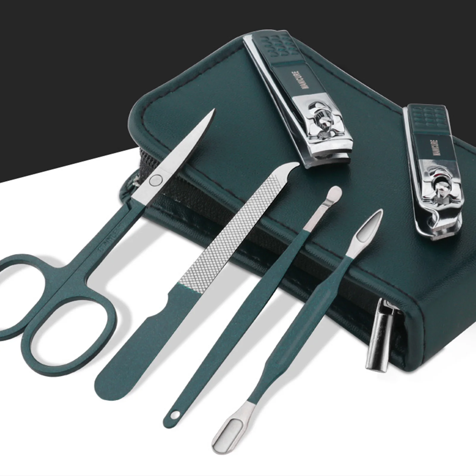 

6 шт., набор инструментов для маникюра, с пилкой