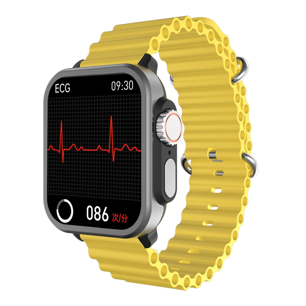 

Blood Glucose Monitor Smart Watch ECG+PPG Blood Pressure Temperature Bluetooth Call Smartwatch IP68 Waterproof Sport Watch