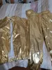 Men's Sets Shiny Metallic Suits Adult Disco 2 Piece Outfit Jacket Pants Halloween Dress Up Nightclub Dance Rave Cosplay Costume 5