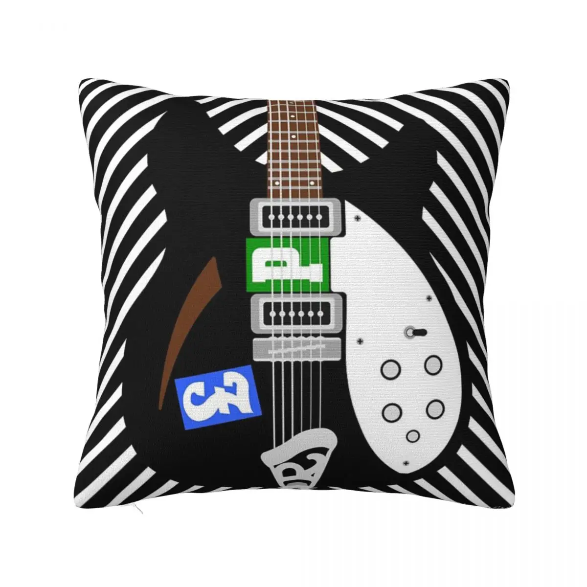 Paul Weller'S Jam Rickenbacker Chitarre Una Federa