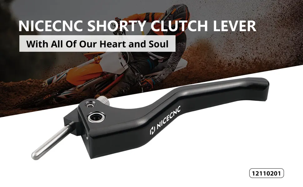 NICECNC Kurze Brems- und Kupplungshebel für KTM EXC 300 EXCF 350 SX 125 SXF 450 XCW 500 XCF 250 XC-W 300 SX-F 250 XC 300 2014-2023 – Detail 11