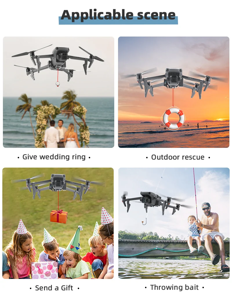 câmeras e acessórios para drones