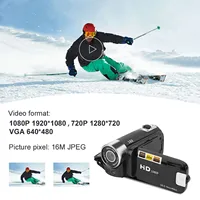 1020mAh DH‑90 16X Digital Zoom 2.7 Inch Colourful Display Screen High Definition Camera Image Video Shooting Camcorder US Plug - Image 5