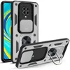 Slide Camera Lens Protective Case for Xiaomi Redmi Note 9 Pro 9T 9S Note9 Car Holder Magnetic Armor Shockproof Bumper Case Cover 5