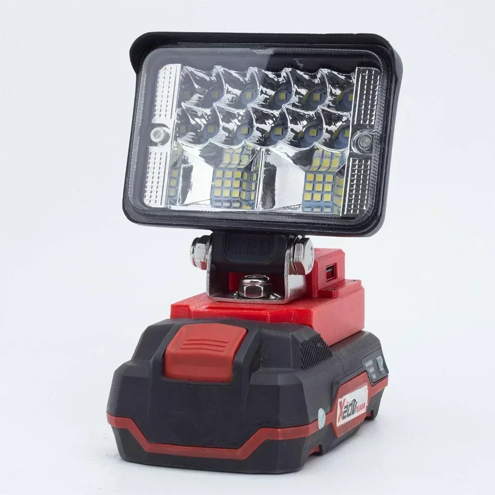 Per Parkside X20V Wireless Led Work Light Batteria Agli Ioni Di Litio Lampada Da Esterno Portatile Lampada Da Lavoro (Non Includere La Batteria)