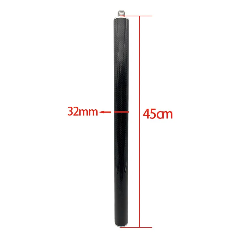 Optical Prisms Photography Prism 1.8M length GPS PRISM POLE carbon fibre pole GPS GNSS RTK SURVEYING TYPE 4 pcs poles 5/8x11 thread