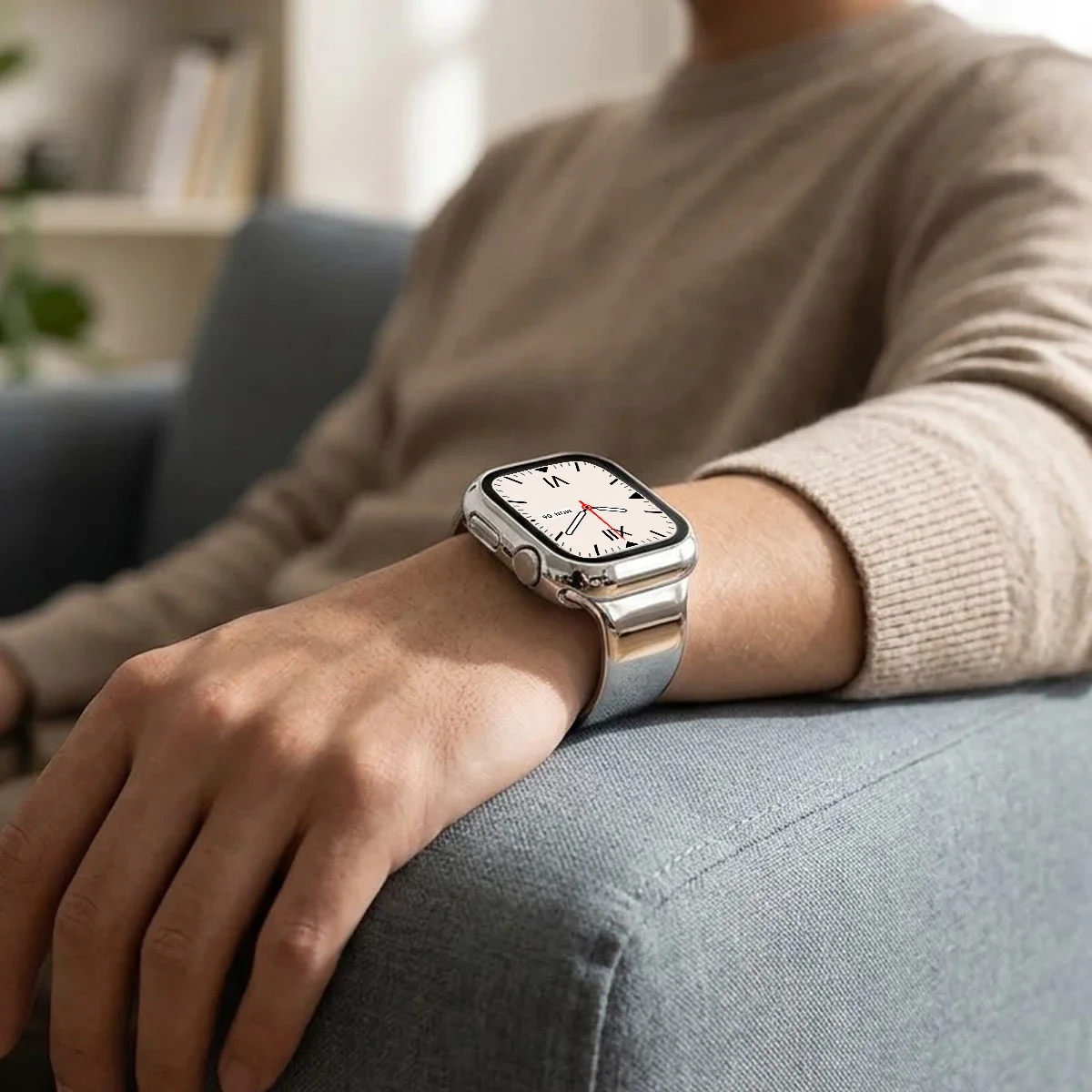 Premium Tempered Glass and Case Screen Protector with Bumper for Smartwatch Accessories