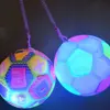 Luminous Ball Flashing Sport Fitness Portable Inflatable Throwing Bouncy Ball Rubber Parent-child Outdoor Interactive Games Toys 2