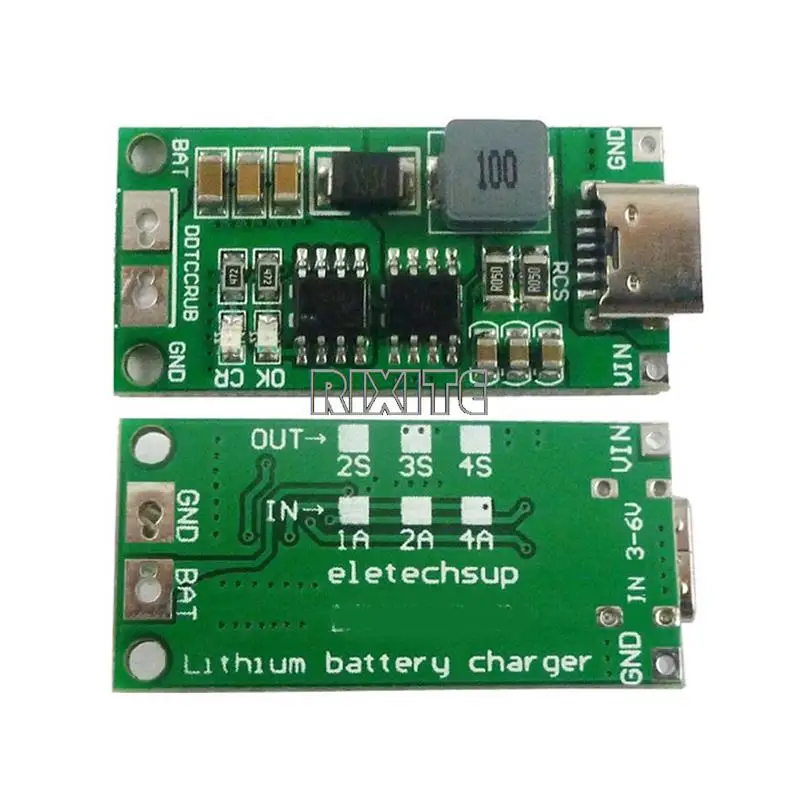 Handy 1S 1A USB Li-ion Charger Board & Boost Module - 18650 Battery Upgrade Kit