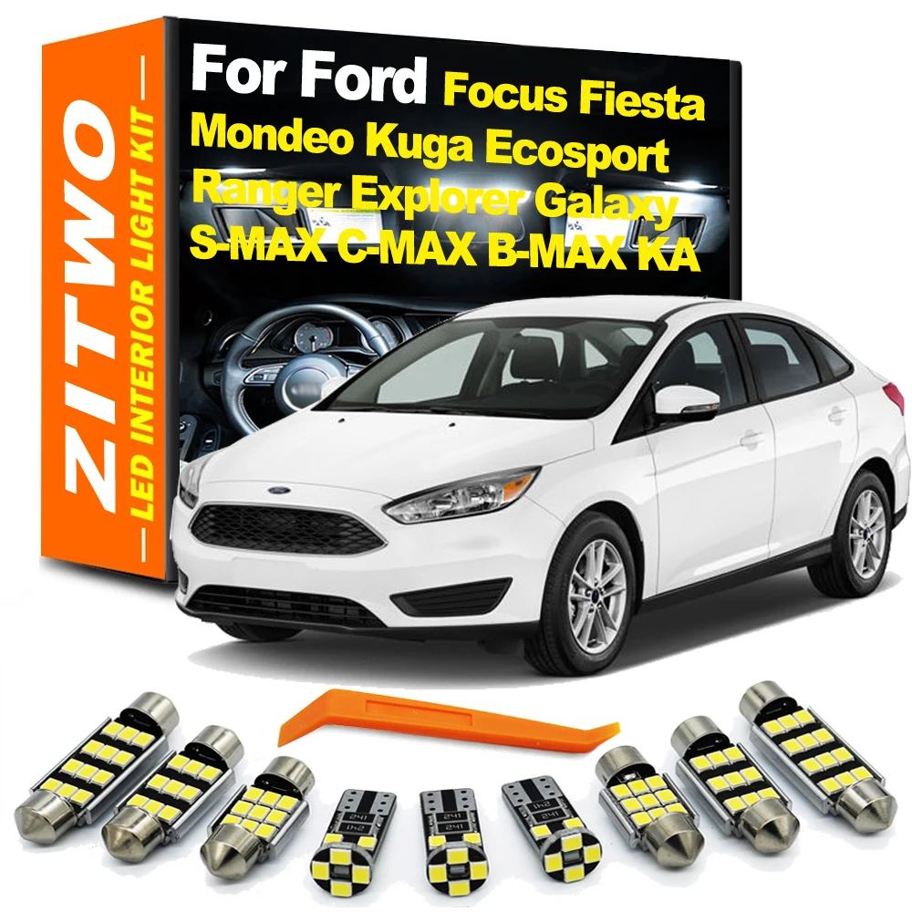 KONIKON Sleutelbatterij compatibel met Ford autosleutel Focus Fusion Ka Mondeo Transit