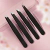1/4Pcs Pink Black Eyebrow Tweezer Eyebrow Trimming and Hair Removal False Eyelash Clipper Beard Removal Forceps Beauty Tool 6