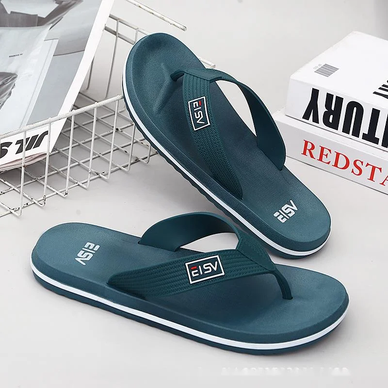 Men Slides Outdoor Synthetic Leather Orthotic Quick Drying Slides_voghion.com