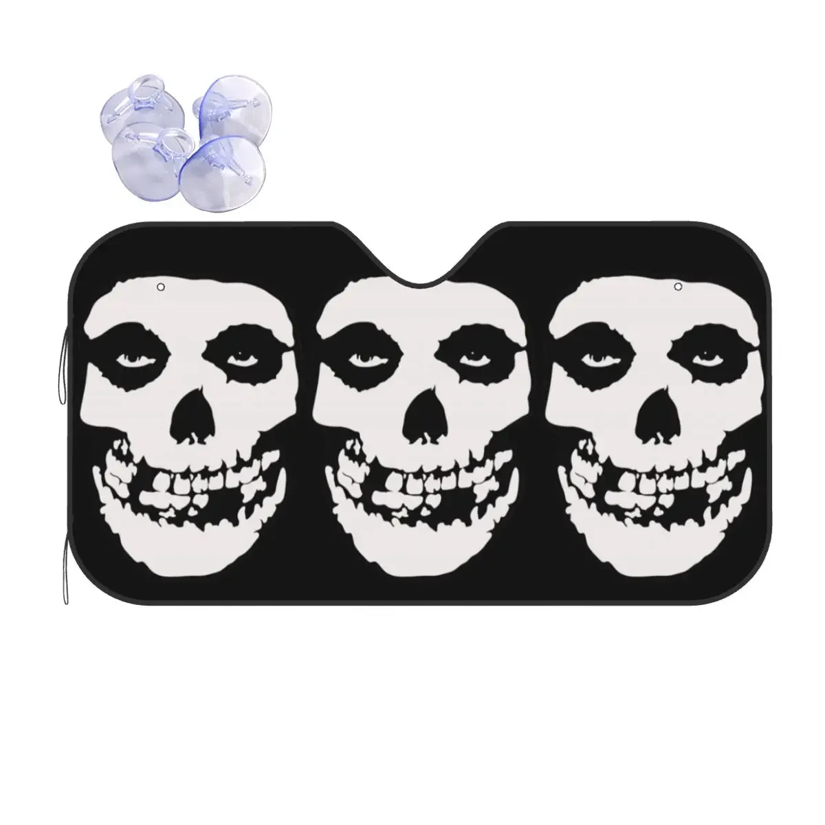 

Misfits-Универсальный ветрозащитный с мотив с надписью «Mort» для автомобиля, защита от циркуляции