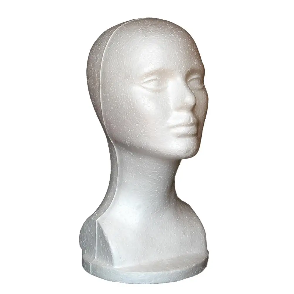 21 Foam Mannequin Head For Wigs Polystyrene Mannequin Head For