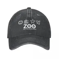U2 Desgin Baseball Cap Zoo TV Fashion Women Men Washed Hip Hop Hats High Quality Design Hiking Fishing Baseball Caps 2