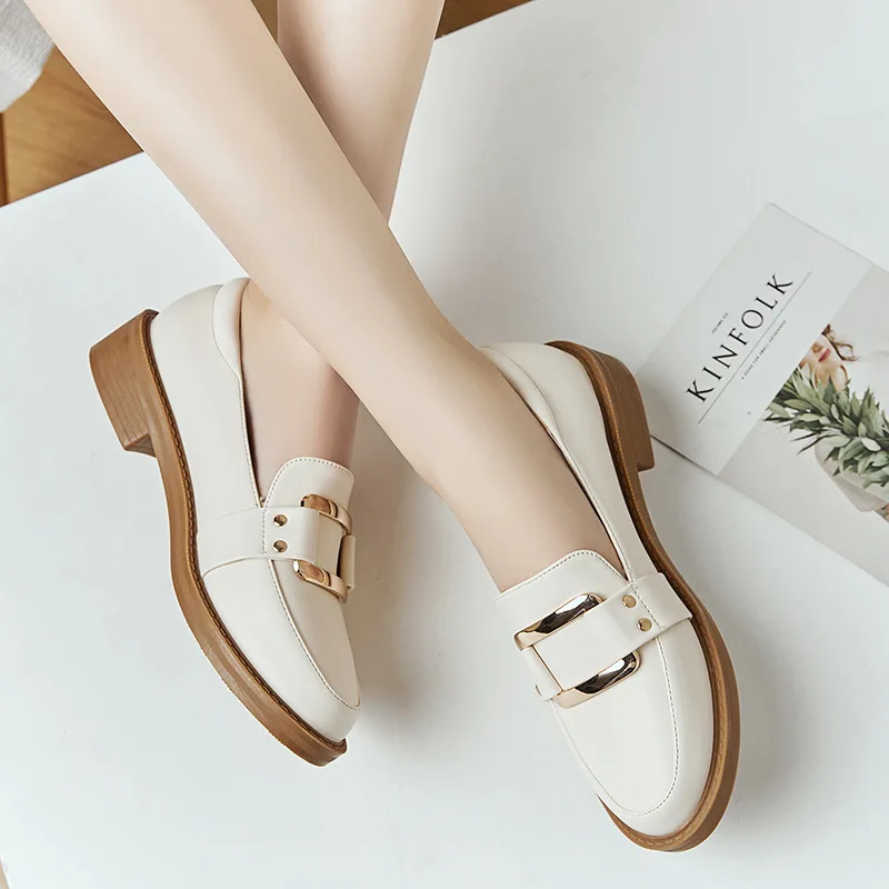 Women Low Heels Fashion Bowtie Platform Female Spring Shoes Fringe Chunky Heel Flat Casual Footwear Oxford Shoes women oxford shoes