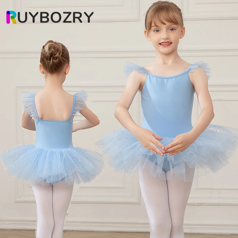 Women's Gymnastics Ballet Leotard Costume Criss Cross Back Built In Shelf  Bra Ballet Dancewear Female Leotard Dance Bodysuit - AliExpress