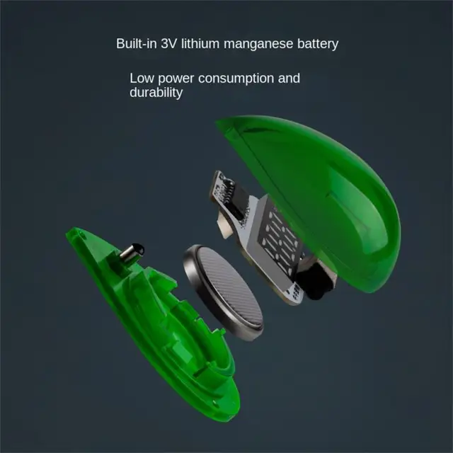 Halak Tartály Hőmérő Csepp Alakú Akvárium Led Digitális Hőmérséklet Mérés Mini Kis Elektronikus - Image 4