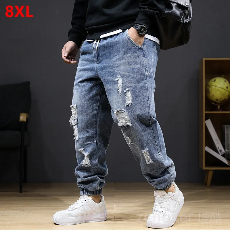 Stretch Trousers Men Large Size Men's Stretch Jeans Large Size Large Size Jeans Aliexpress