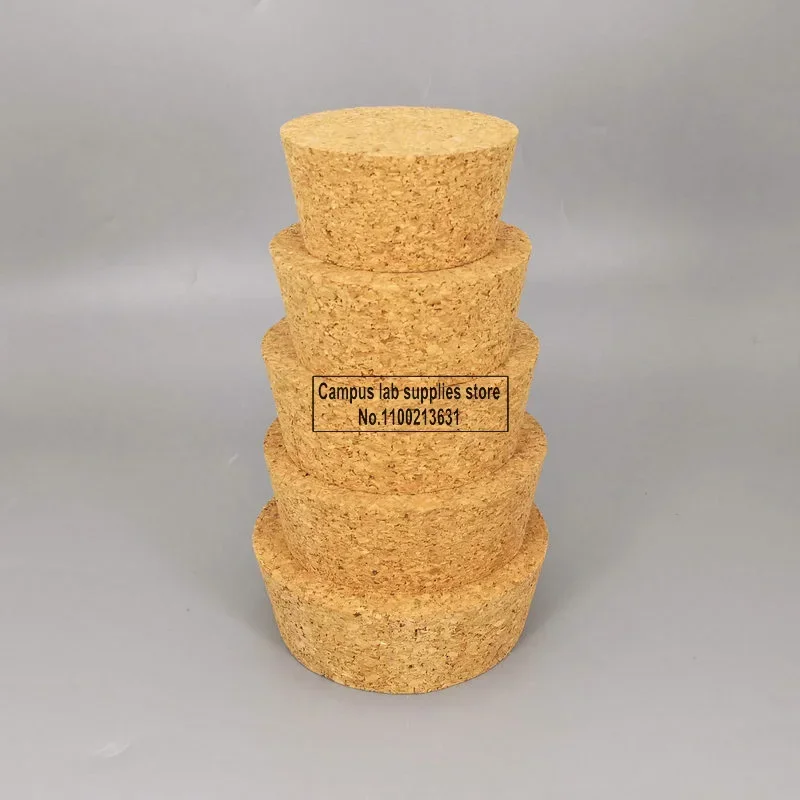 2pcs/lot Lab 72mm-105mm Wood Big Cork Thermos Bottle Stopper Essential Oil Pudding Glass Bottle Lid lab bottle stopper