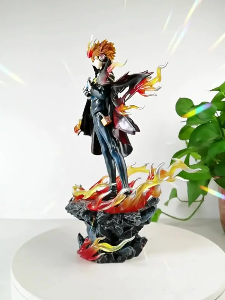34 см новый Katekyo Hitman Reborn Sawada Tsunayoshi аниме фигурка периферийная модель статуя