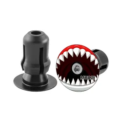 Premium Aluminum Alloy Handlebar End Plugs - Sleek Bicycle Grip Covers (K Type)