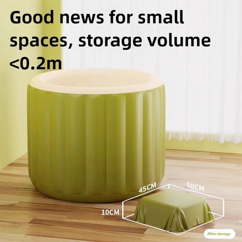 Folding Bath Tub Automatic Inflatable Cloud-shaped Bath Bucket Suitable for Adult Body Bathing Wireless Charging Pump