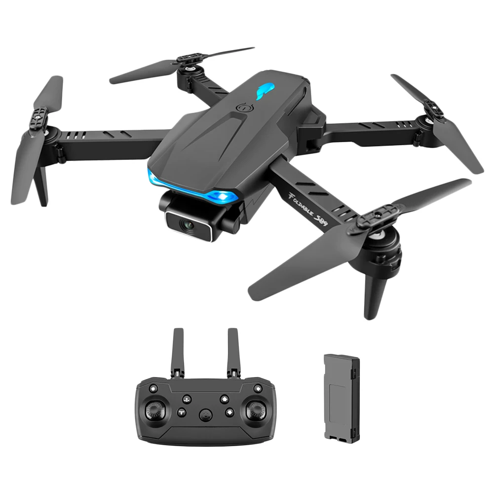 YLR/C S89 Drone 4k HD Single/Dual Camera 2.4GHz WiFi FPV  Altitude Hold Drones Brushed Foldable 6axes Rc Helicopter with Battery 