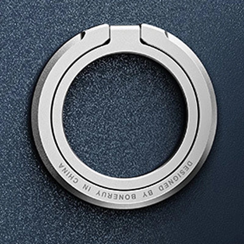 Magnetic Removable Cell Phone Ring Holder & Kickstand