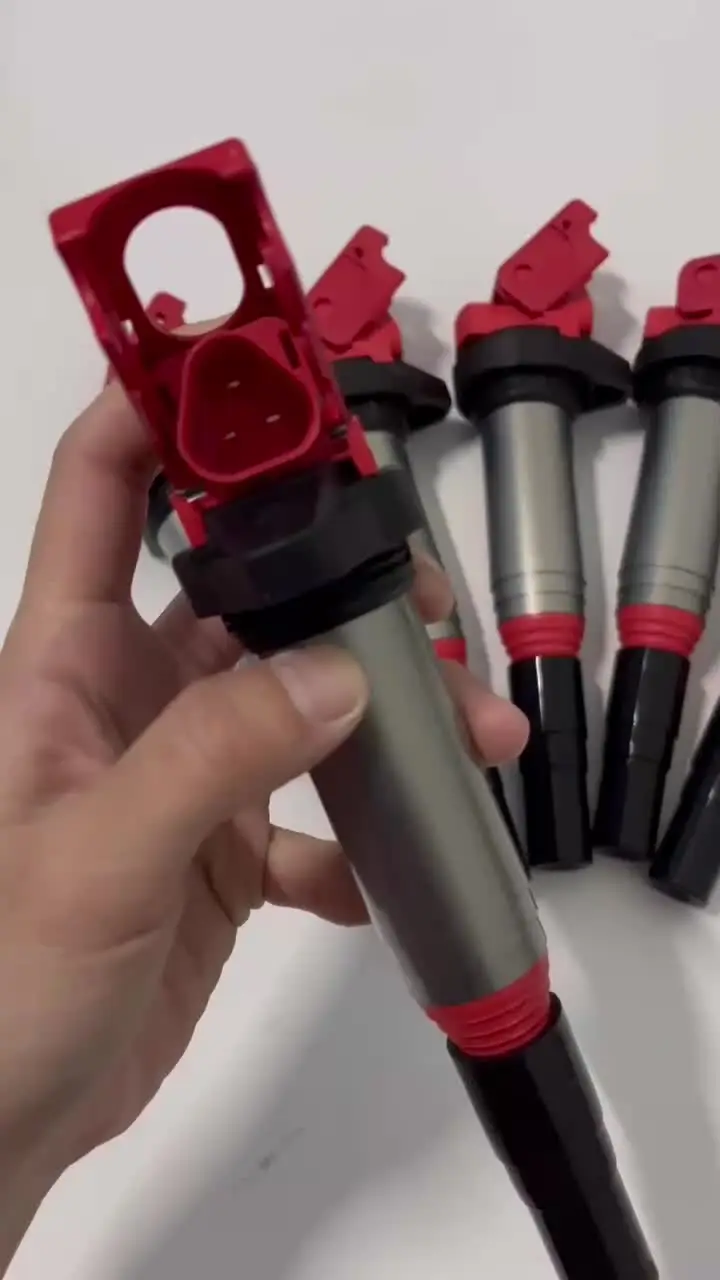 4X катушка зажигания 12137559842 Для BMW 1 3 5 6 E60 E63 E64 E81 E82 E87 E88 E90 E91 E92 E93 316i 318i 320i 325i 328i 330i 520i