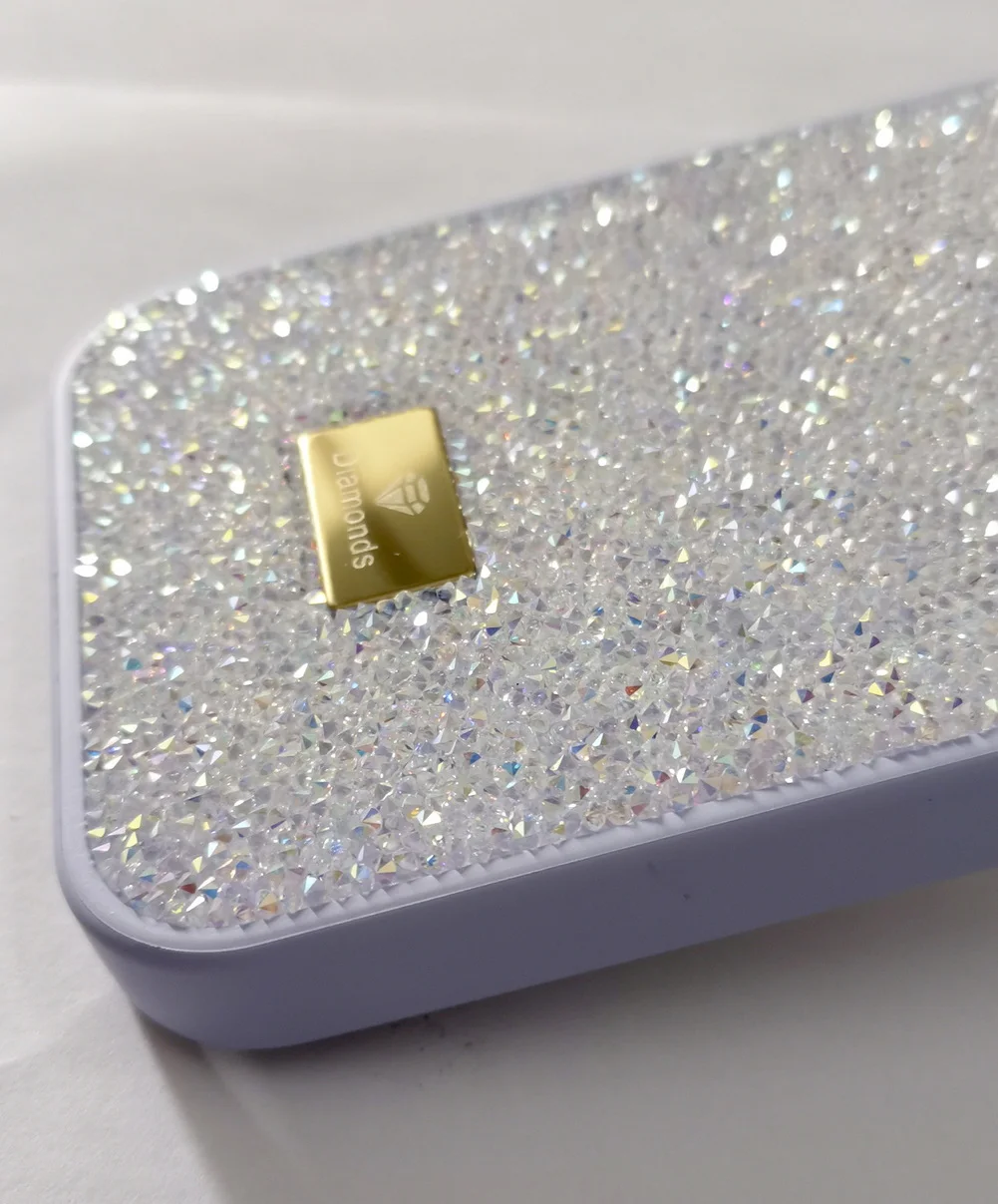 Multicolored Gold Diamond Bling Rhinestone Glitter Protective Case