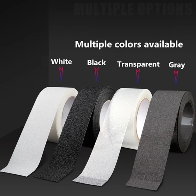 5D Non-slip Nano Glue Car Sticker PEVA rubber non-slip tape stickers For Step wear toilet bathroom floor wear strip car styling stickers car rear window sticker car engine start button sticker car button repair stickers