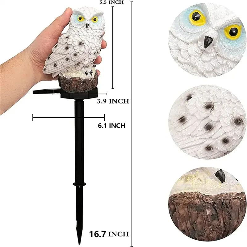 Solar Owl Light 4