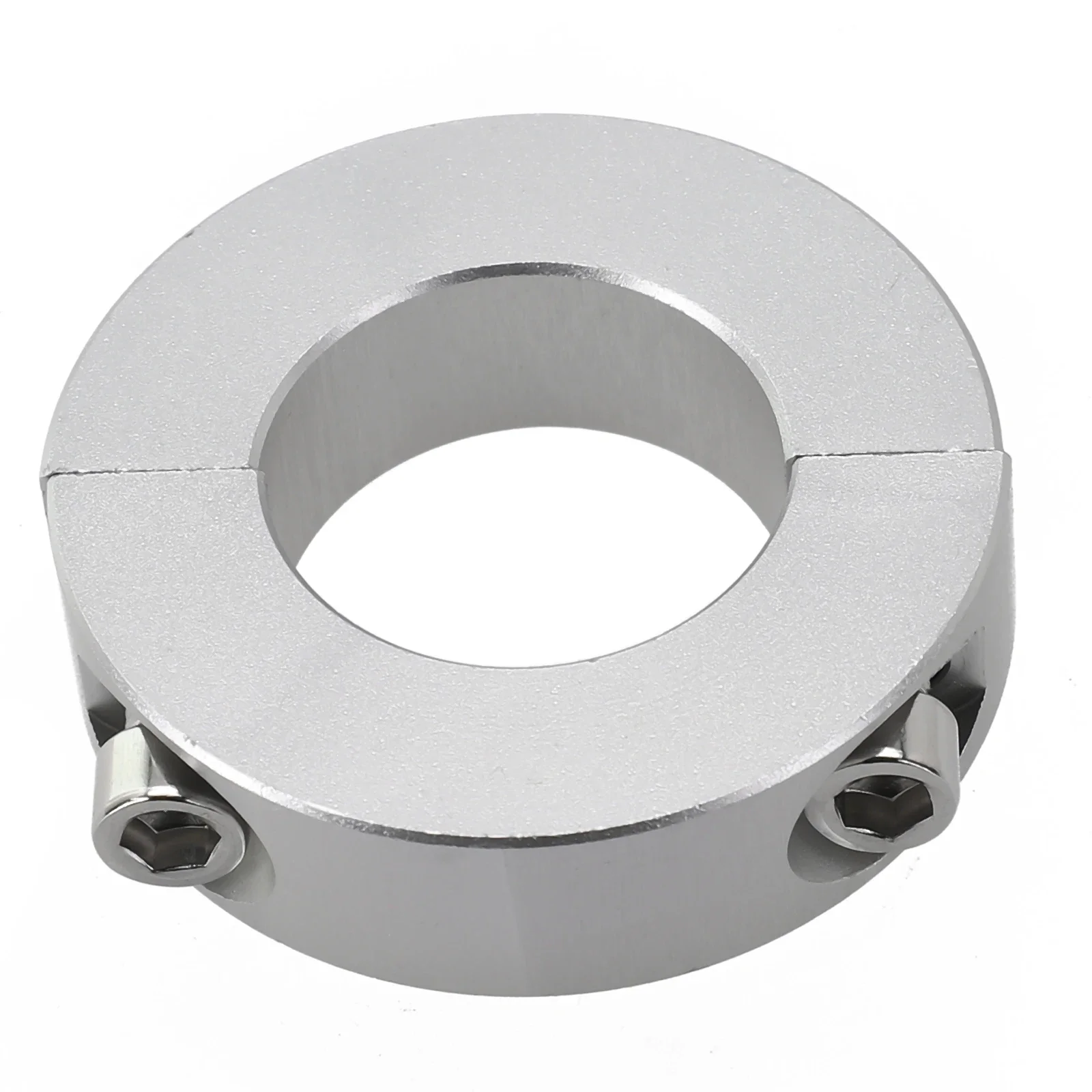 Collier De Serrage Alliage Aluminium 25 Mm – Lot De 2 – Double Fente, Fixation Sans Outil – Pour Arbres Mécaniques