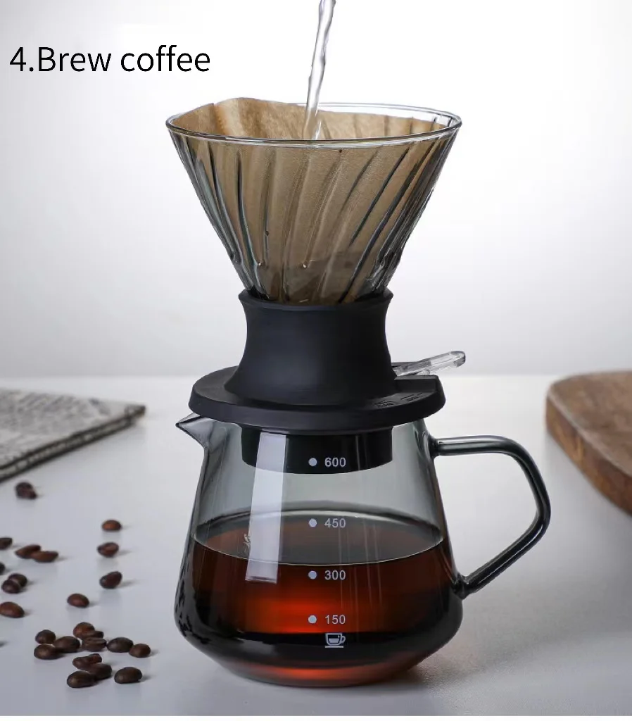 Glass Driptype Handbrewed Coffee HighQuality Coffee Filter