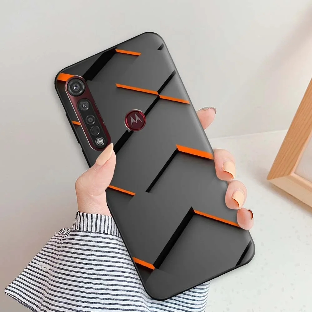 Sleek Matte Silicone Protective Case - Fashion TPU Back Cover for Motorola Moto G8 Plus, G8 Play & G8 Power