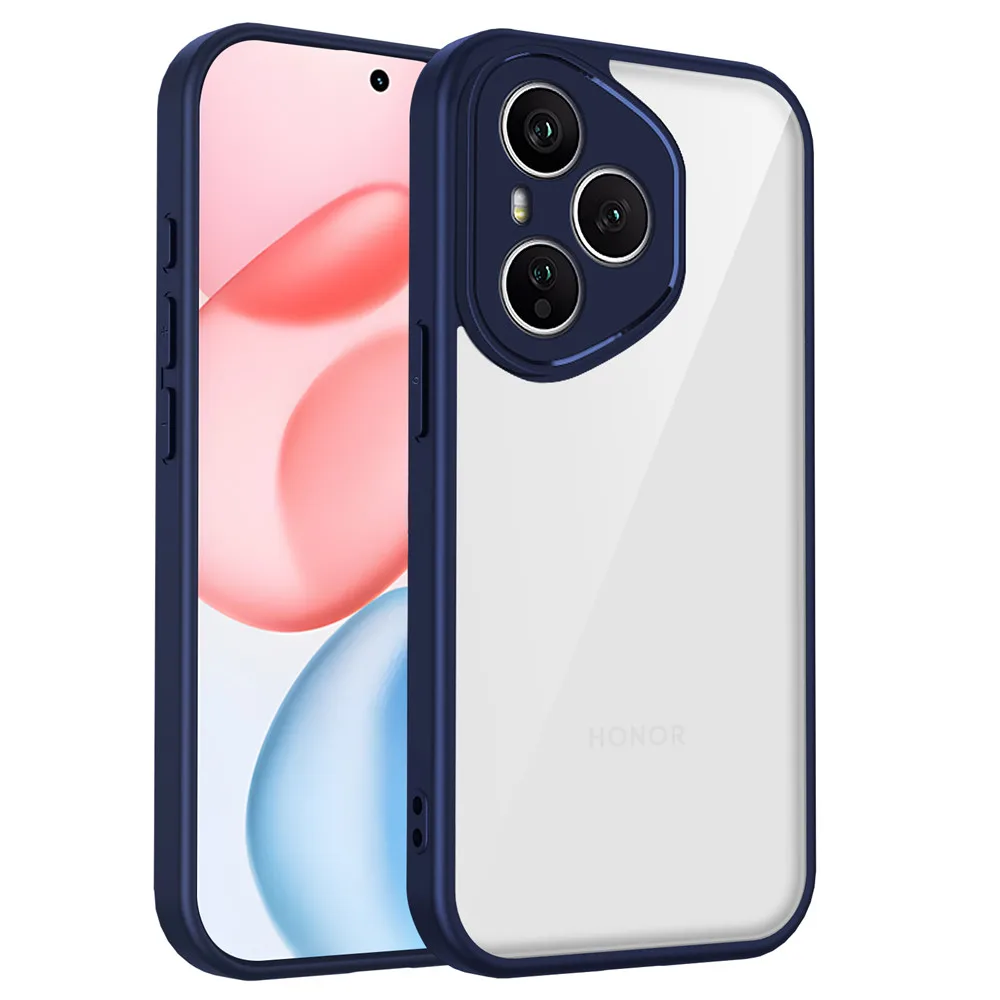 Luxury Matte Acrylic Shockproof Phone Case - Armor Design