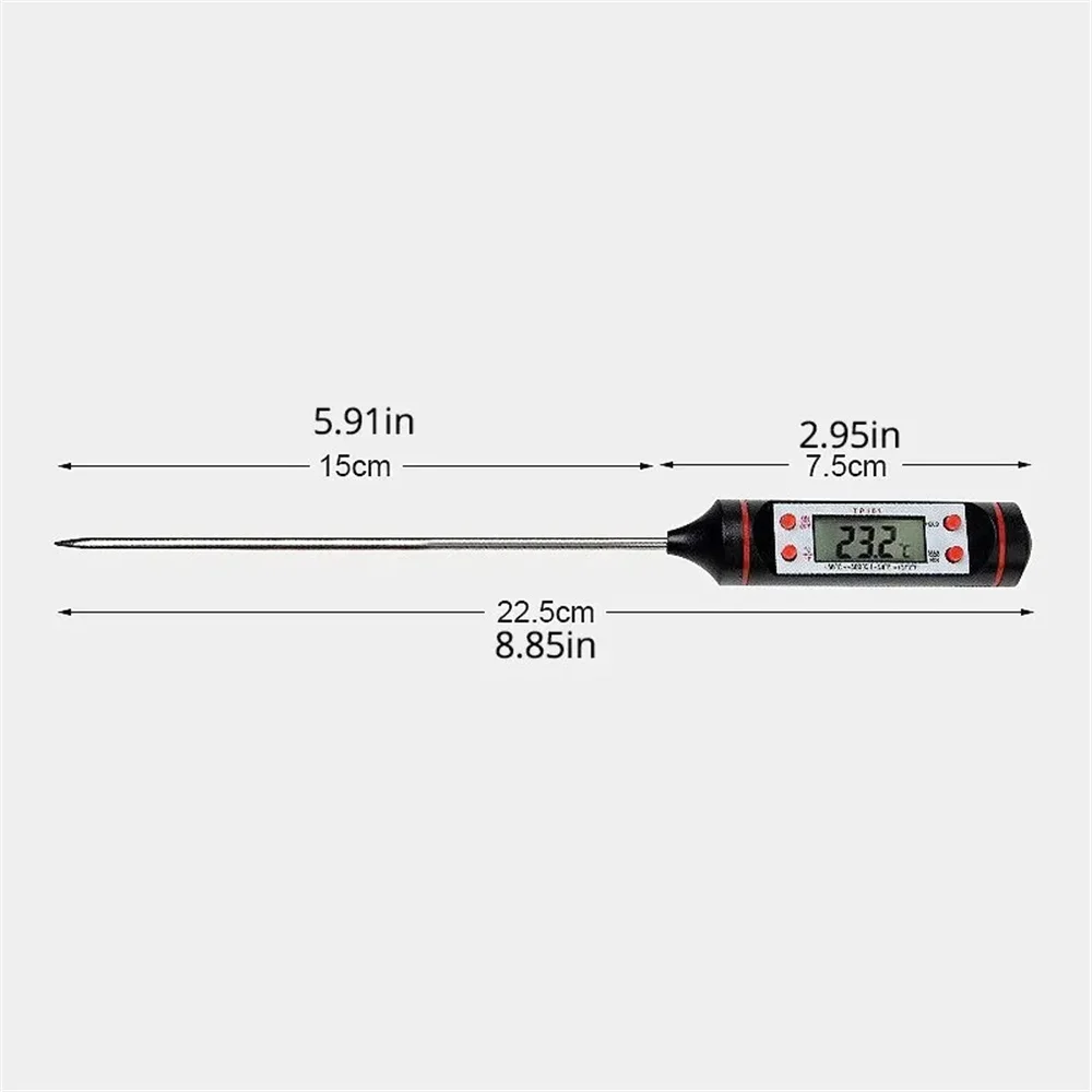 Digital Kitchen Meat Thermometer Temperature Meter Gauge Tool Probe Electronic Bbq Cooking Tools Household digital thermometer digital kitchen thermometer barbecue thermometer meat thermometer probe thermometer digital meat thermometer