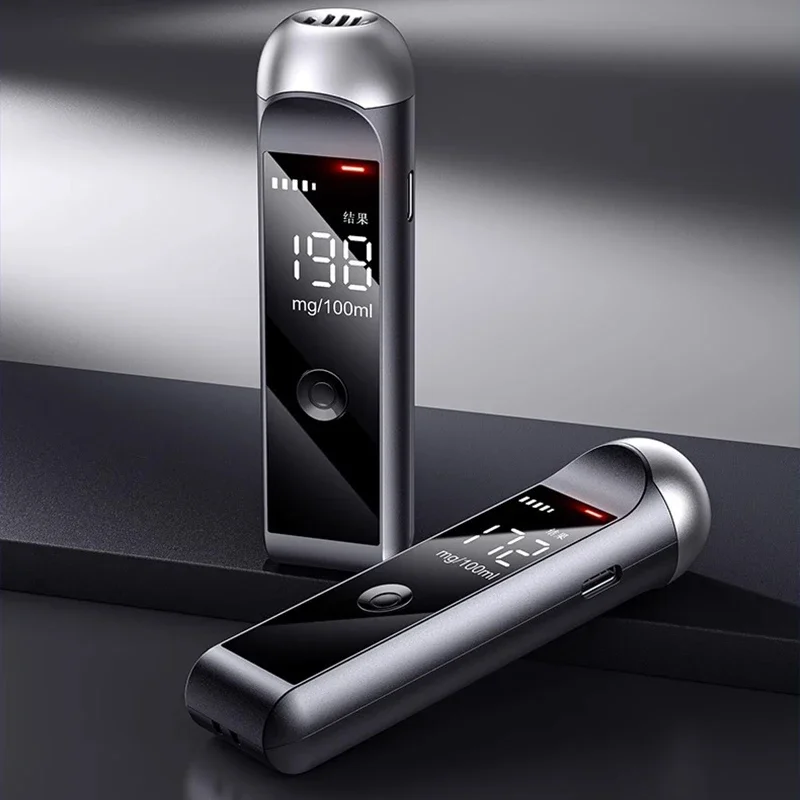 Portable Alkotester Professional Tester Alcohol Contactless Alcohol Tester Breathalyzer Test Safe Driving Tools