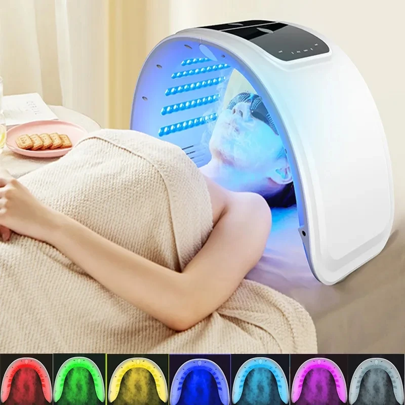 7 kolorów LED Maska na twarz PDT Sprzęt SPA Urządzenie do natrysku twarzy za $47.41 / ~185zł