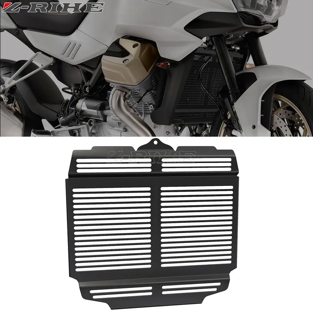 

V100 Mandello Motorcycle Accessories Radiator Guard Grille Cover Oil Cooler Protector For Moto Guzzi V 100 Mandello/S 2023 2024