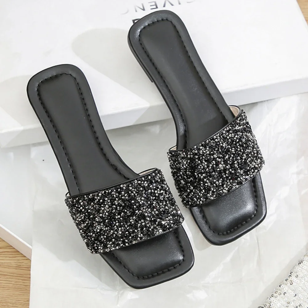 Slippers Women Summer Shoes for Women Flat Slippers Outdoor Ladies Shoes Designer Luxury Sandals Woman Slides Zapatos De Mujer new eva platform slippers summer shoes for women high heel slippers slides women heels designer slippers luxury ladies shoes