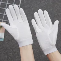 New Equestrian Horses Glove Horse Riding Gloves Lightweight Breathable Anti Slip Bike Full Finger Sports Gloves for Men Women 2