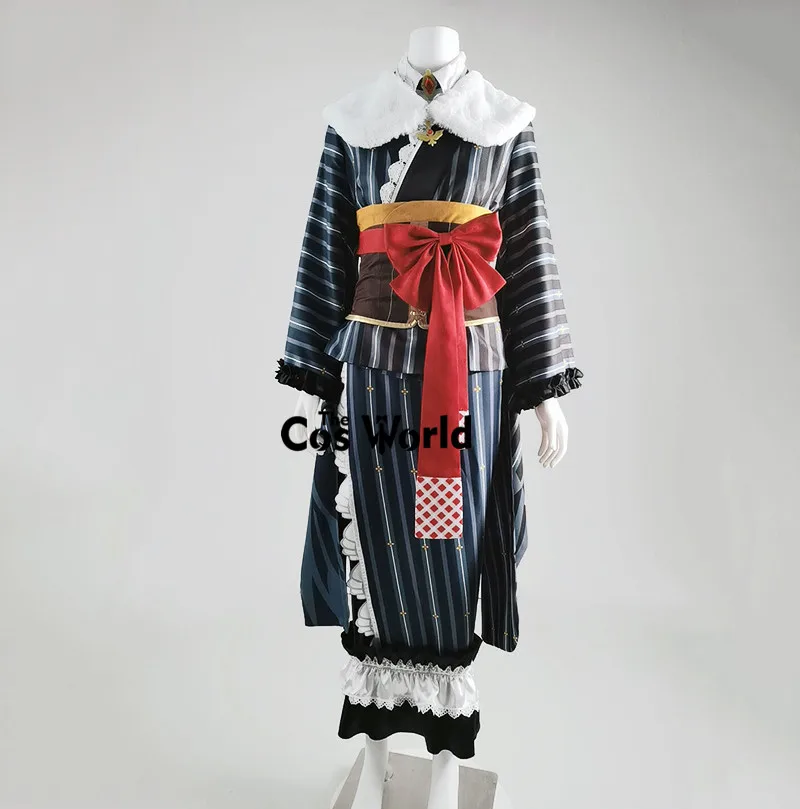 Virtual YouTuber Hololive Takane Lui Kimono Cosplay Outfits 2