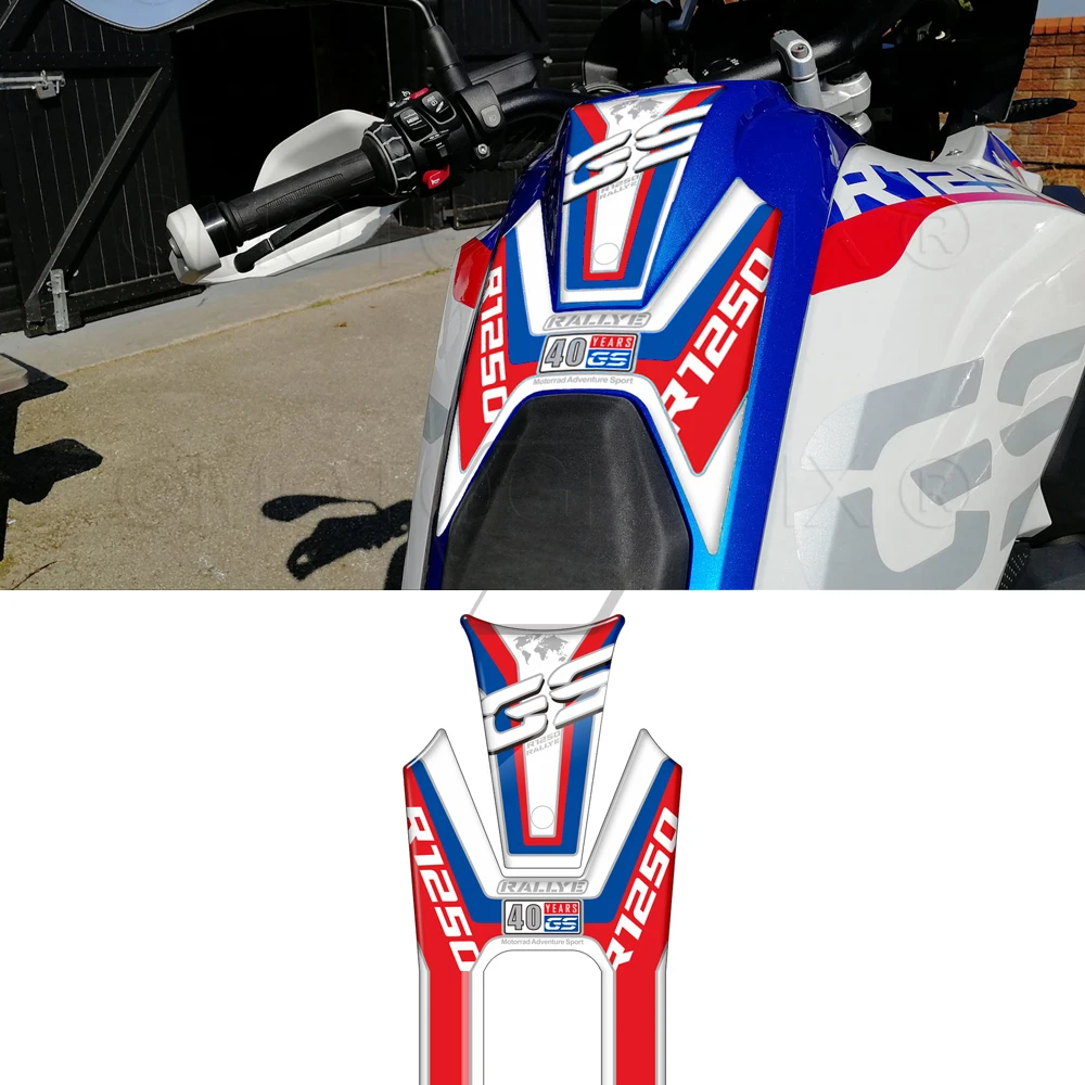 Adesivi Moto Serbatoio Pad Protezione Carburante Decalcomanie Per Bmw R1250Gs Rallye Hp 2018-2022 (Non Adv) Protezione Serbatoio Pad