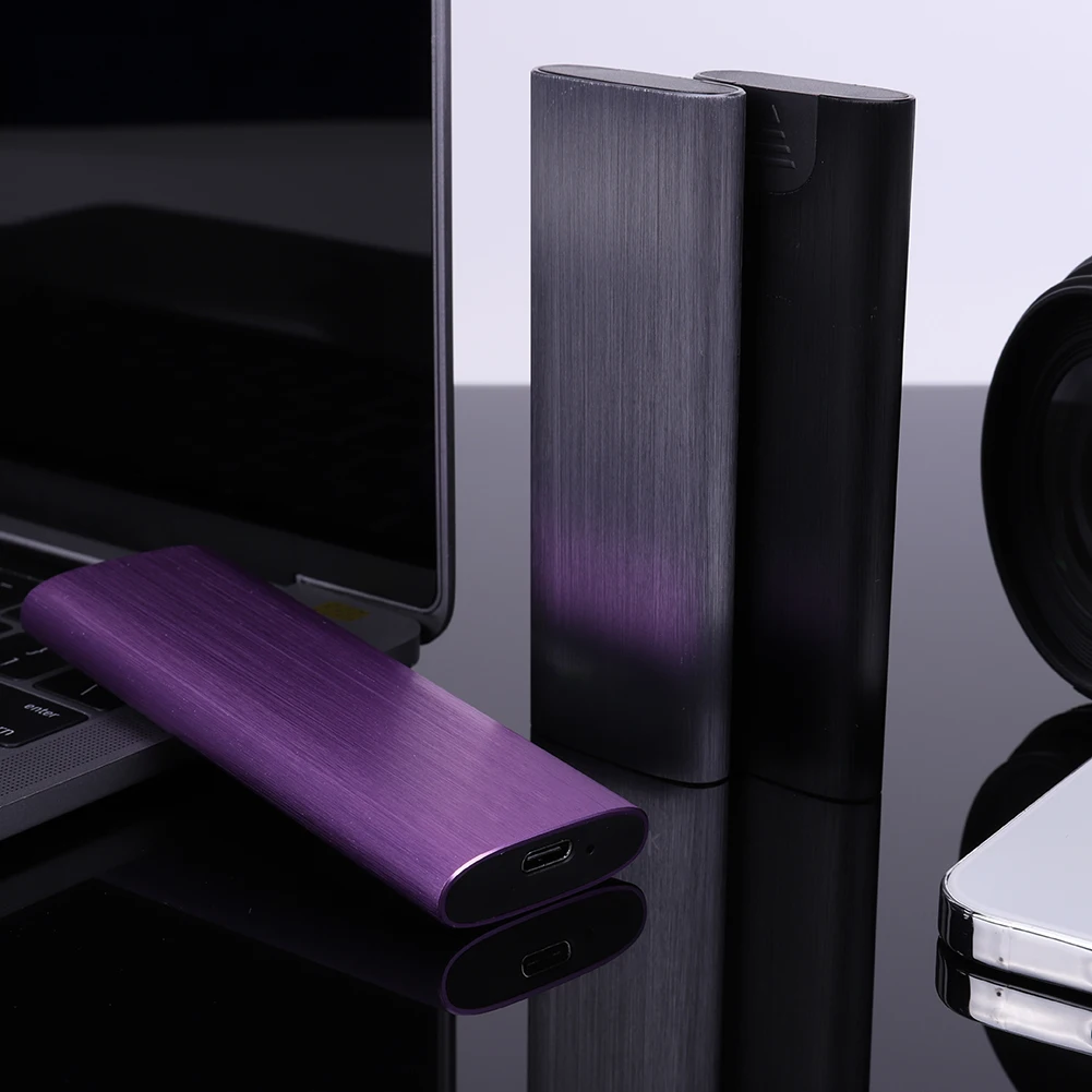 모바일 하드 디스크 박스 B, B + M 키, 2230, 2242, 2260/2280, M.2 SSD용, USB3.1 C타입-M.2 NGFF SSD 인클로저, 10Gbps