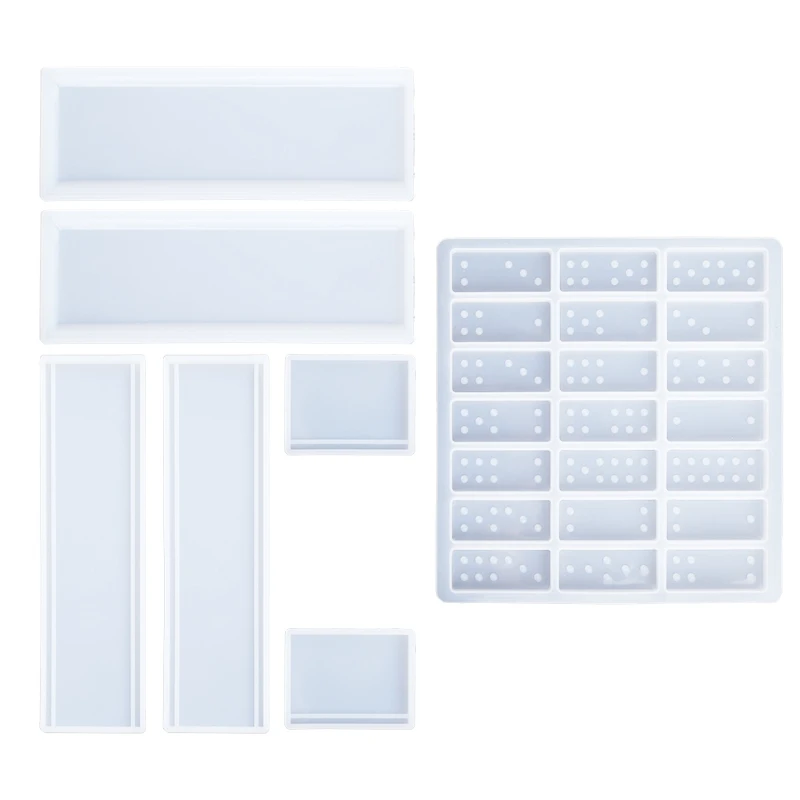 

Dominoes Storage Box Resin Casting Mold DIY Crafts Jewelry for CASE Silicone Mou