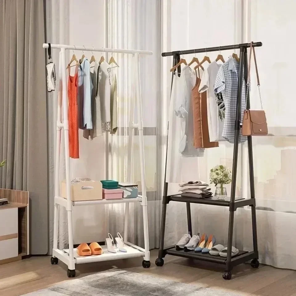 Multifunktionale Lagerung Schlafsaal Kleidung Trocknen Rack Stand Kleidung Rack Einfache Kleidung Mobile Hängende Kleidung Rack